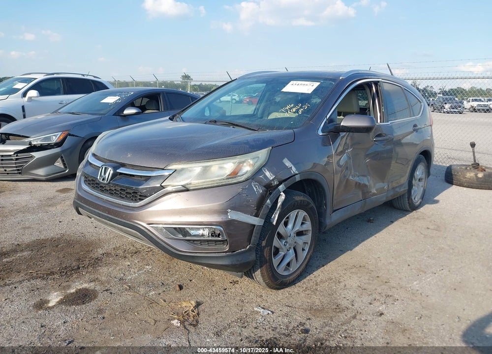 2015 HONDA CR-V EX-L VIN: 2HKRM3H72FH548138