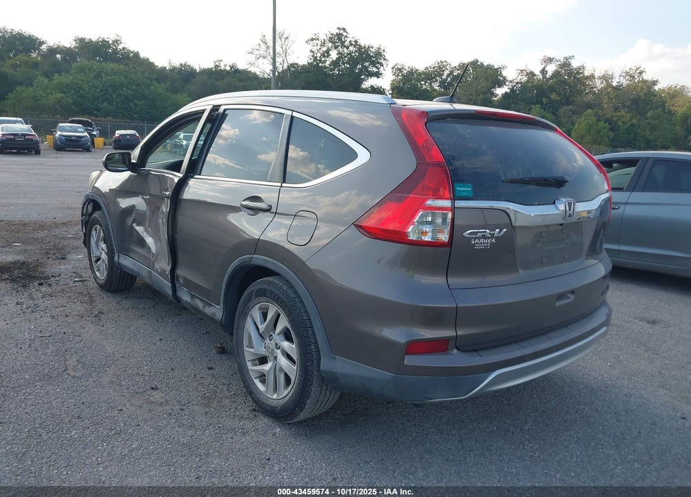 2015 HONDA CR-V EX-L VIN: 2HKRM3H72FH548138
