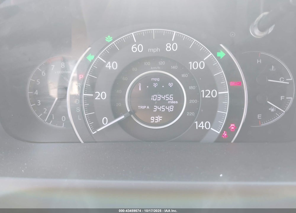 2015 HONDA CR-V EX-L VIN: 2HKRM3H72FH548138