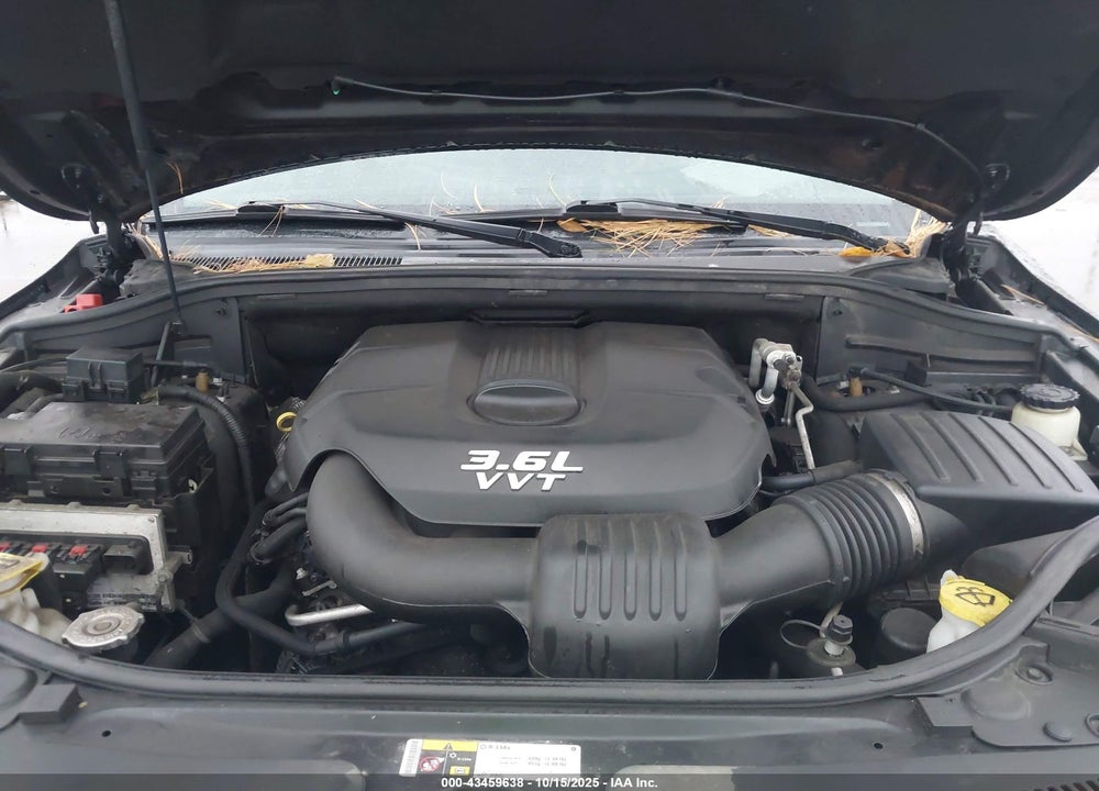 2013 JEEP GRAND CHEROKEE OVERLAND VIN: 1C4RJFCG8DC640879