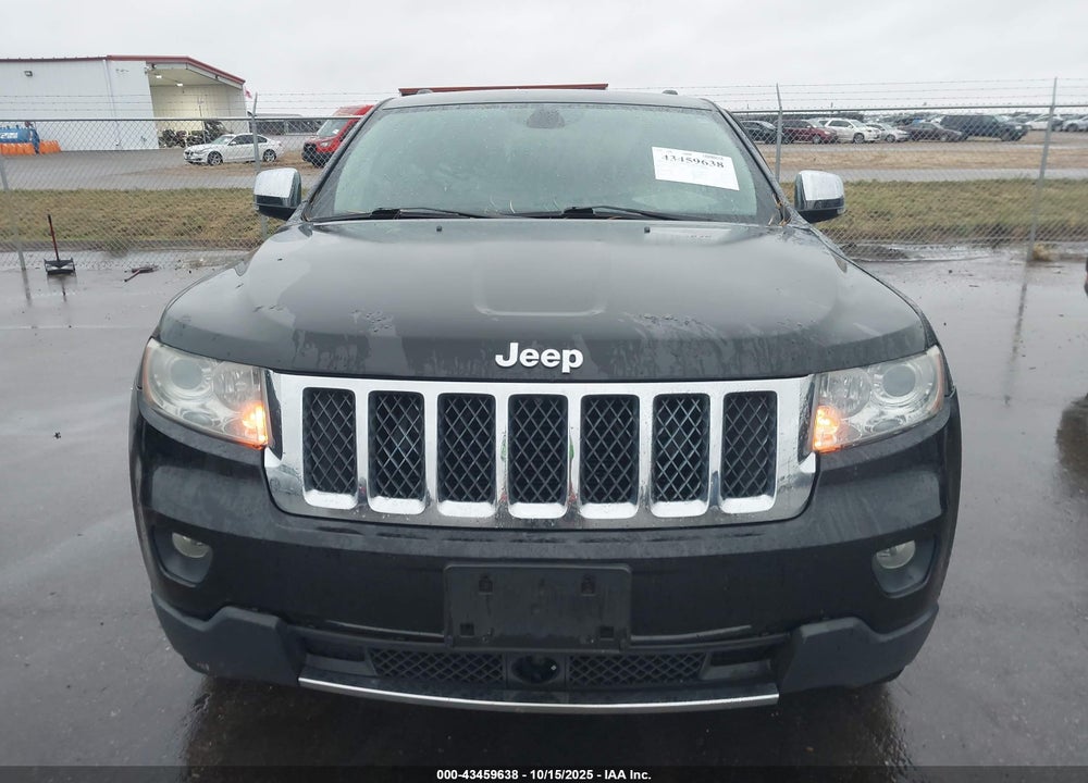 2013 JEEP GRAND CHEROKEE OVERLAND VIN: 1C4RJFCG8DC640879