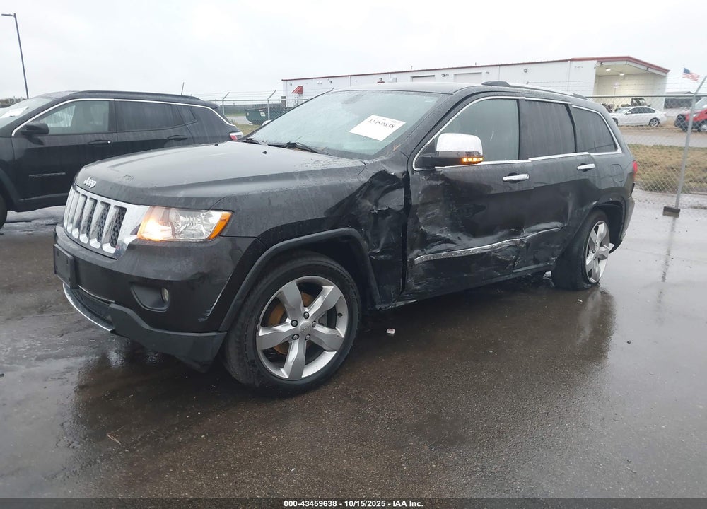 2013 JEEP GRAND CHEROKEE OVERLAND VIN: 1C4RJFCG8DC640879