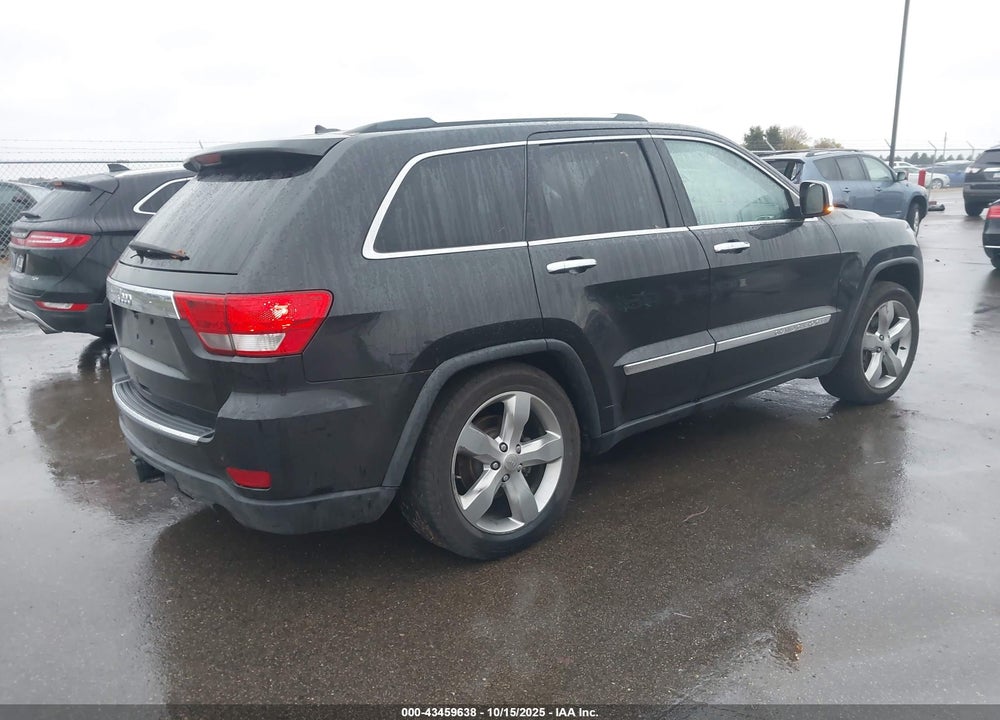 2013 JEEP GRAND CHEROKEE OVERLAND VIN: 1C4RJFCG8DC640879
