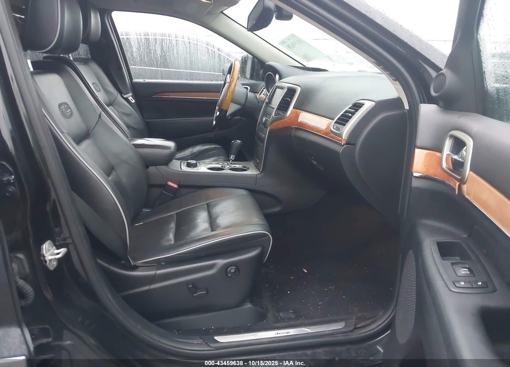 2013 JEEP GRAND CHEROKEE OVERLAND VIN: 1C4RJFCG8DC640879