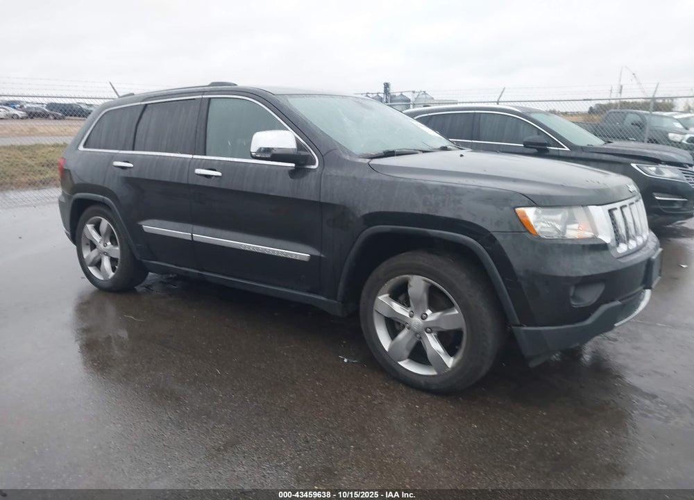 2013 JEEP GRAND CHEROKEE OVERLAND VIN: 1C4RJFCG8DC640879