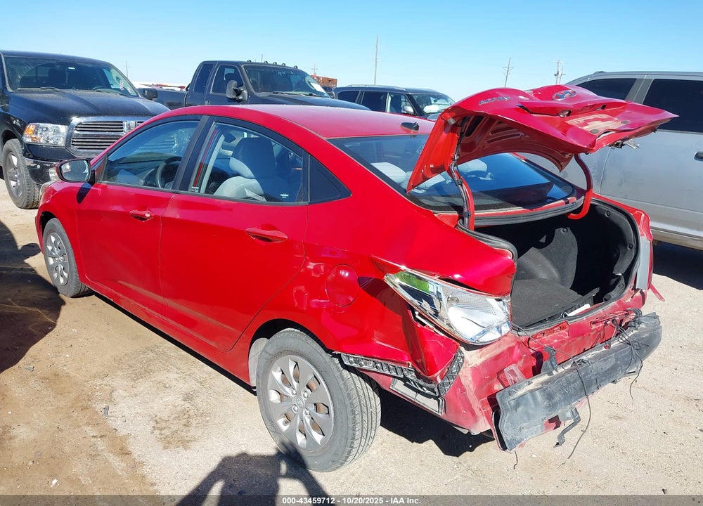 2015 HYUNDAI ACCENT GLS VIN: KMHCT4AE5FU898968