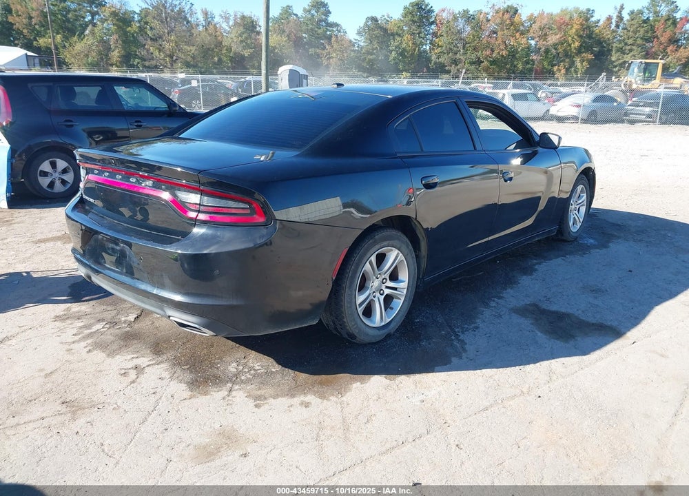 2022 DODGE CHARGER SXT RWD VIN: 2C3CDXBG0NH207726