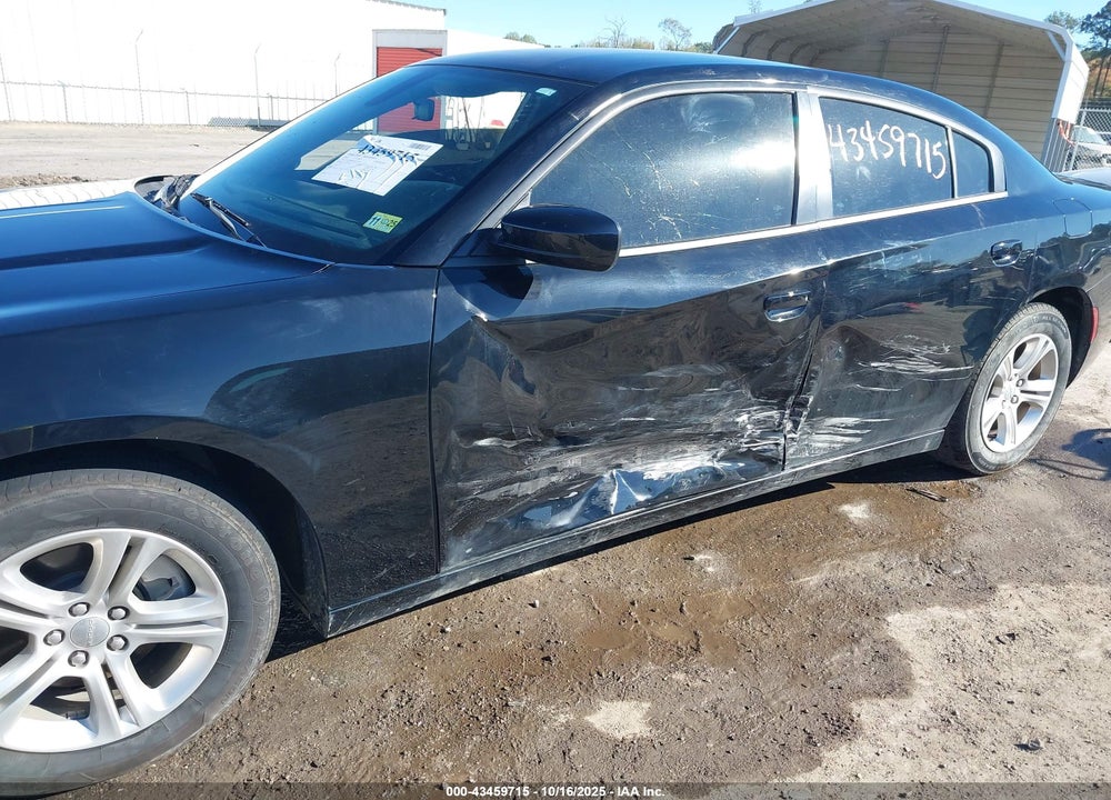 2022 DODGE CHARGER SXT RWD VIN: 2C3CDXBG0NH207726