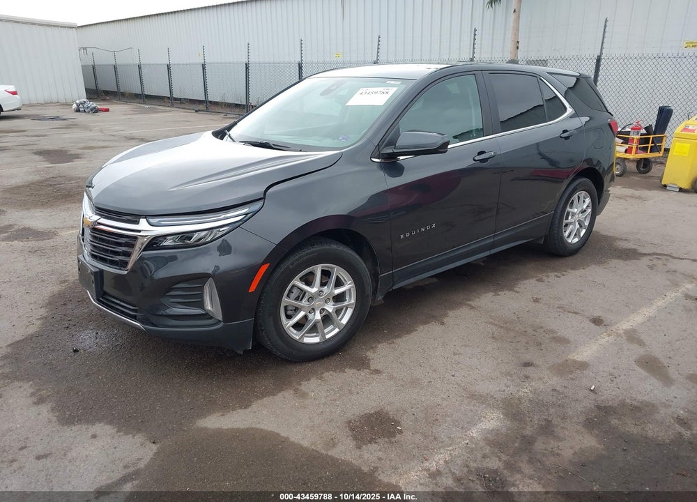 2022 CHEVROLET EQUINOX FWD LT VIN: 2GNAXKEV1N6110514