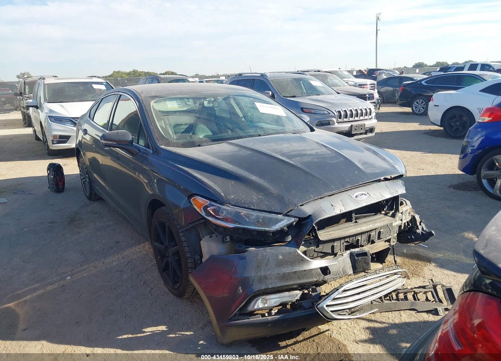 2017 FORD FUSION SE VIN: 3FA6P0H99HR266837