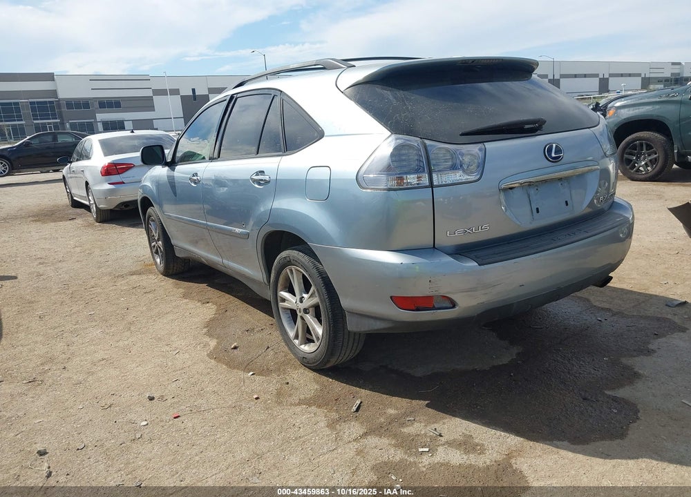 2008 LEXUS RX 400H VIN: JTJGW31U082006877