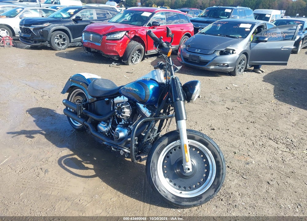 2014 HARLEY-DAVIDSON FLSTFB FATBOY LO VIN: 1HD1JNV12EB036007