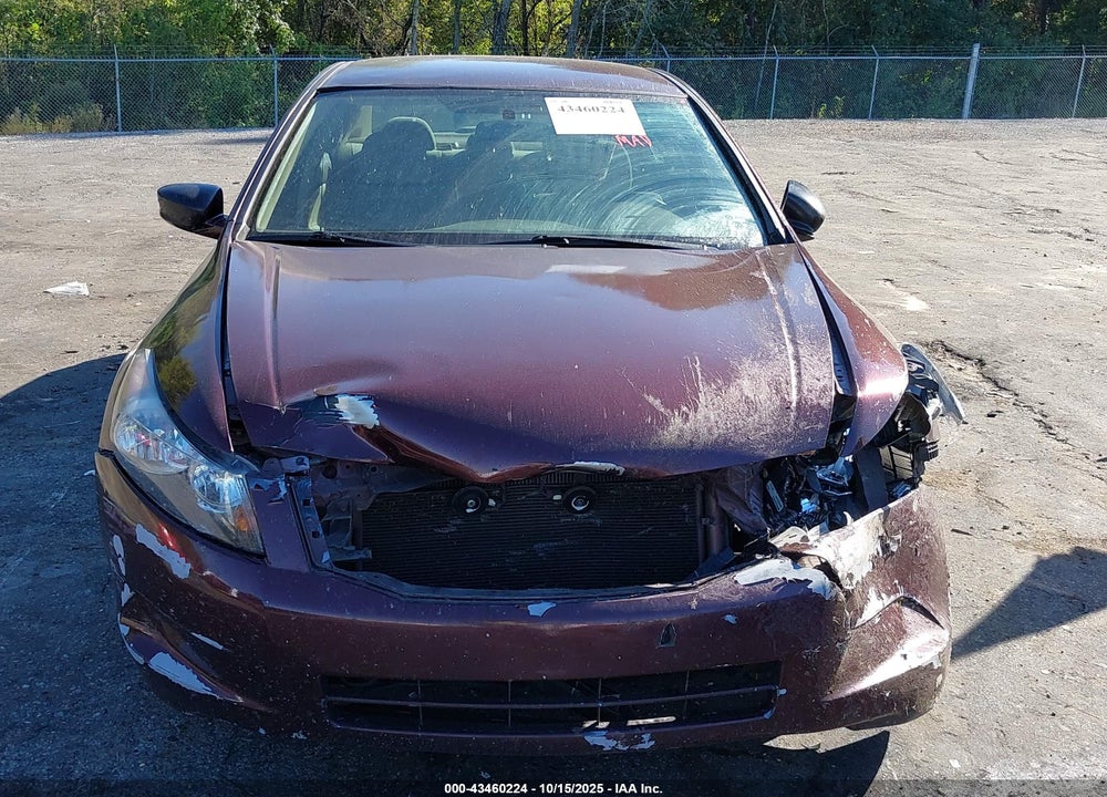 2010 HONDA ACCORD 2.4 LX VIN: 1HGCP2F38AA056478