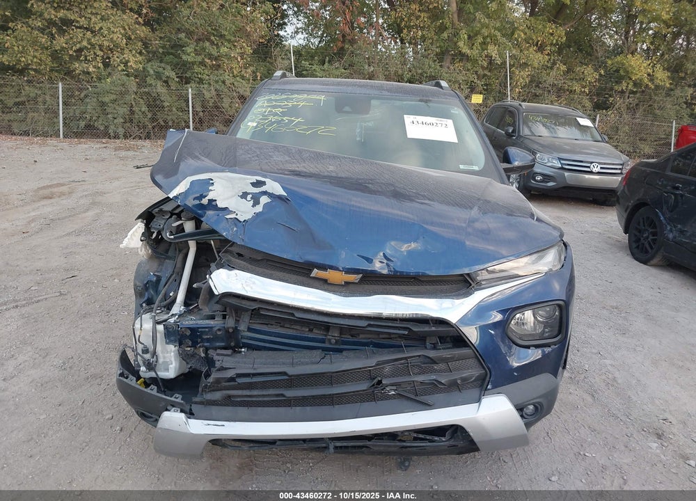 2022 CHEVROLET TRAILBLAZER VIN: KL79MPSL0NB023654