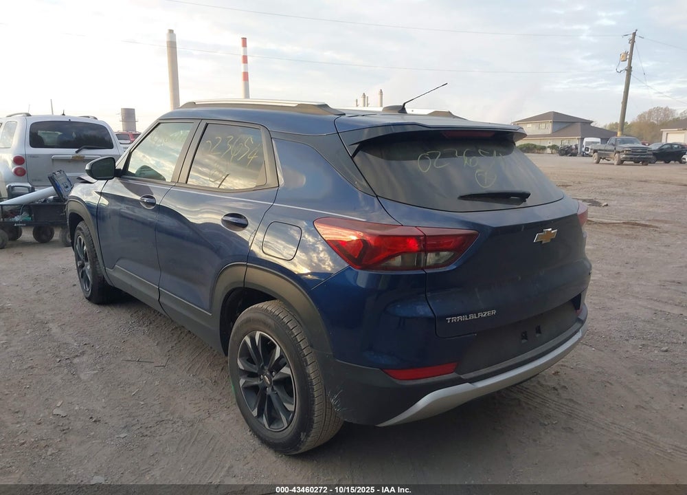 2022 CHEVROLET TRAILBLAZER VIN: KL79MPSL0NB023654