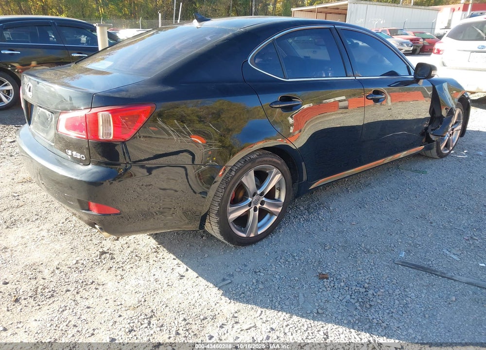 2012 LEXUS IS 250 VIN: JTHBF5C23C5173552