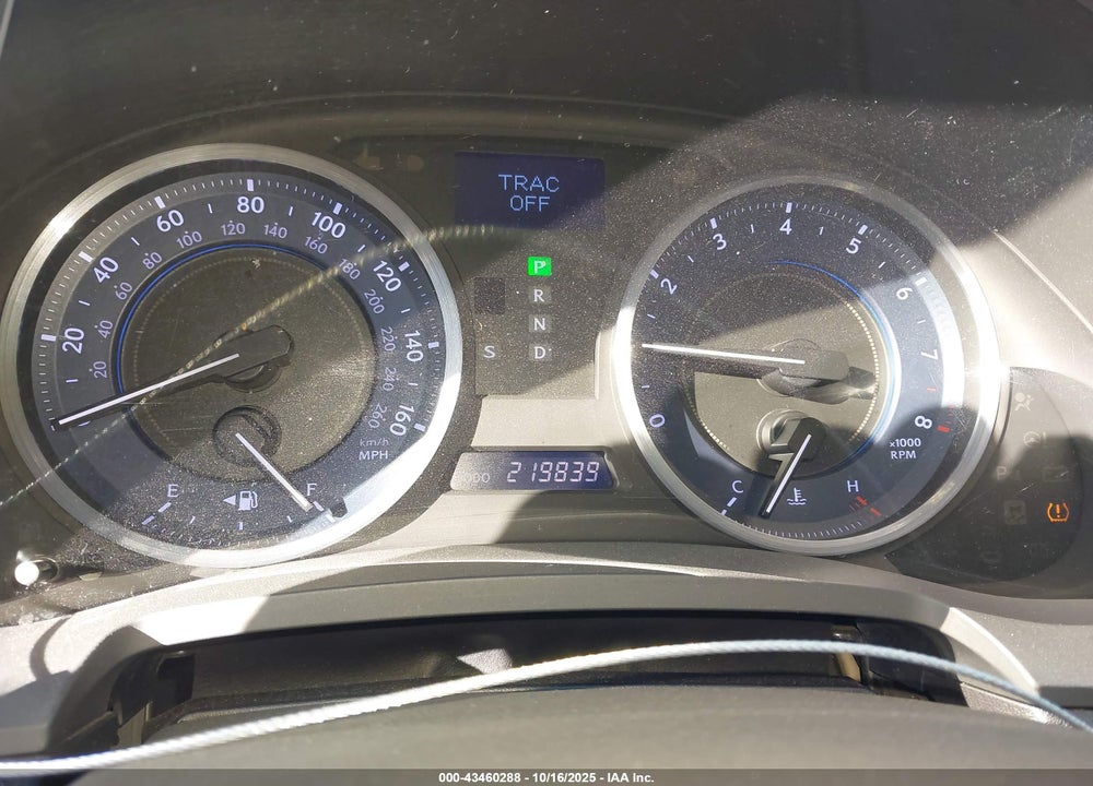 2012 LEXUS IS 250 VIN: JTHBF5C23C5173552