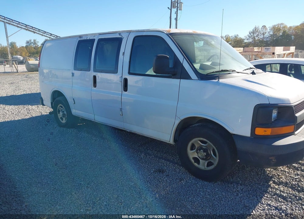 2006 CHEVROLET EXPRESS WORK VAN VIN: 1GCFG15X861268377