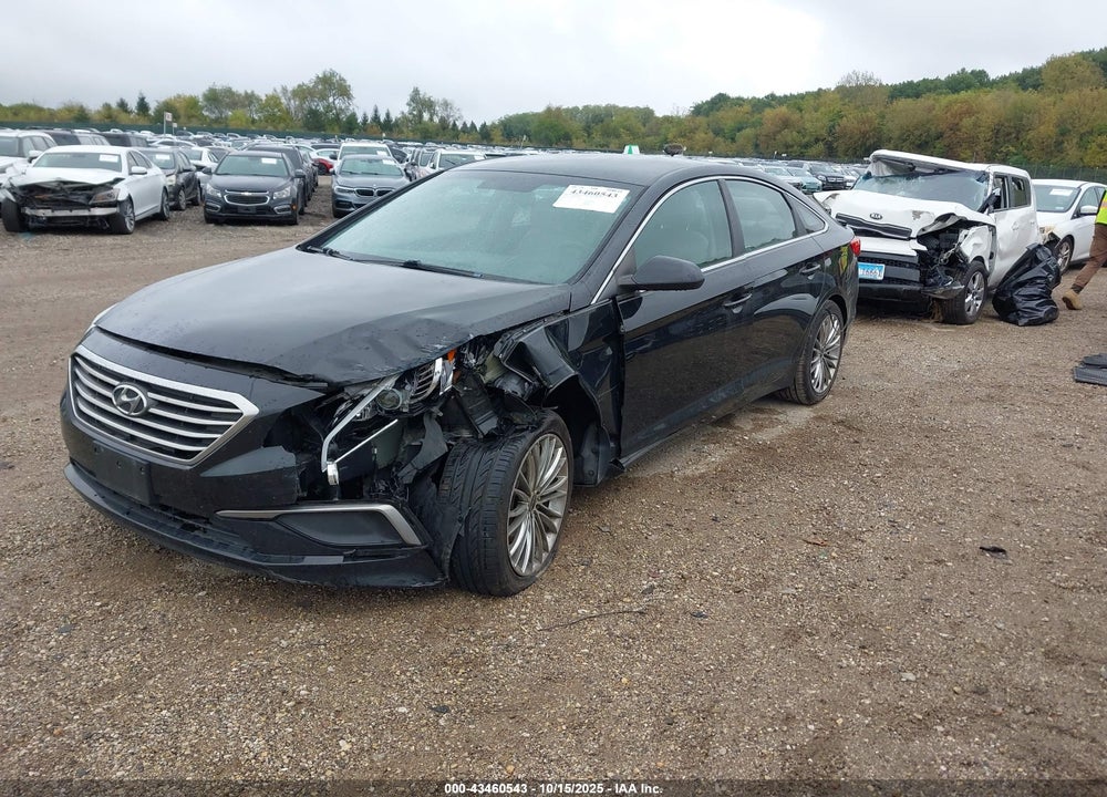 2016 HYUNDAI SONATA SE VIN: 5NPE24AFXGH324516
