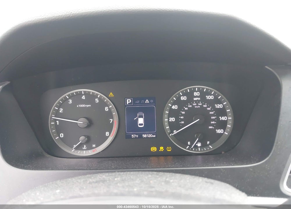 2016 HYUNDAI SONATA SE VIN: 5NPE24AFXGH324516