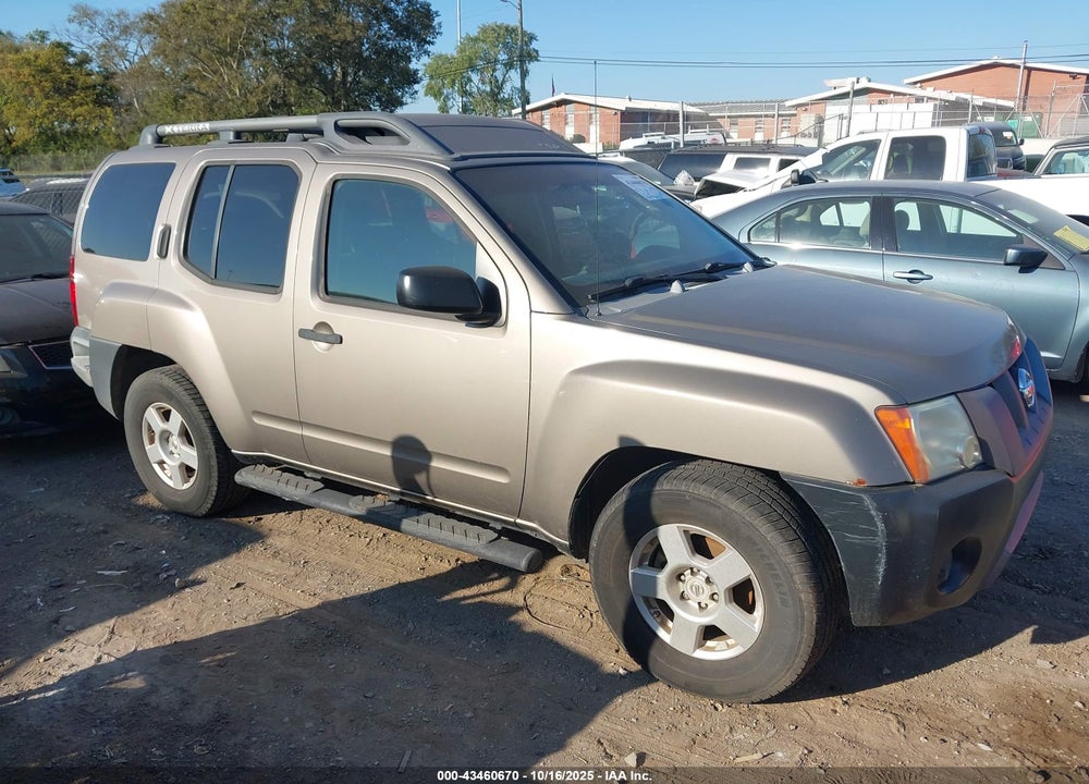 2007 NISSAN XTERRA S VIN: 5N1AN08U87C533120
