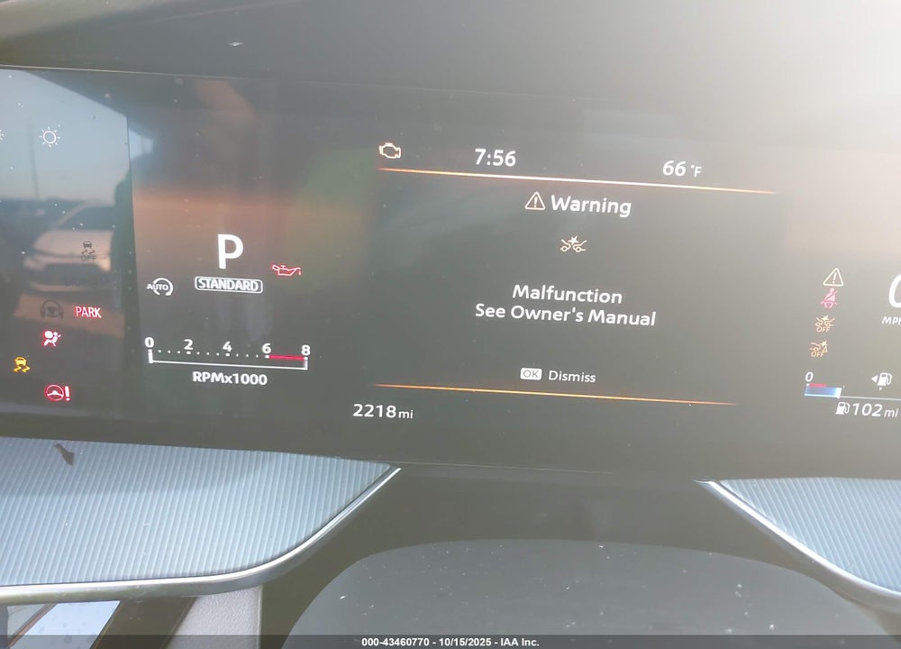 2025 NISSAN MURANO VIN: 5N1AZ3CS0SC110407