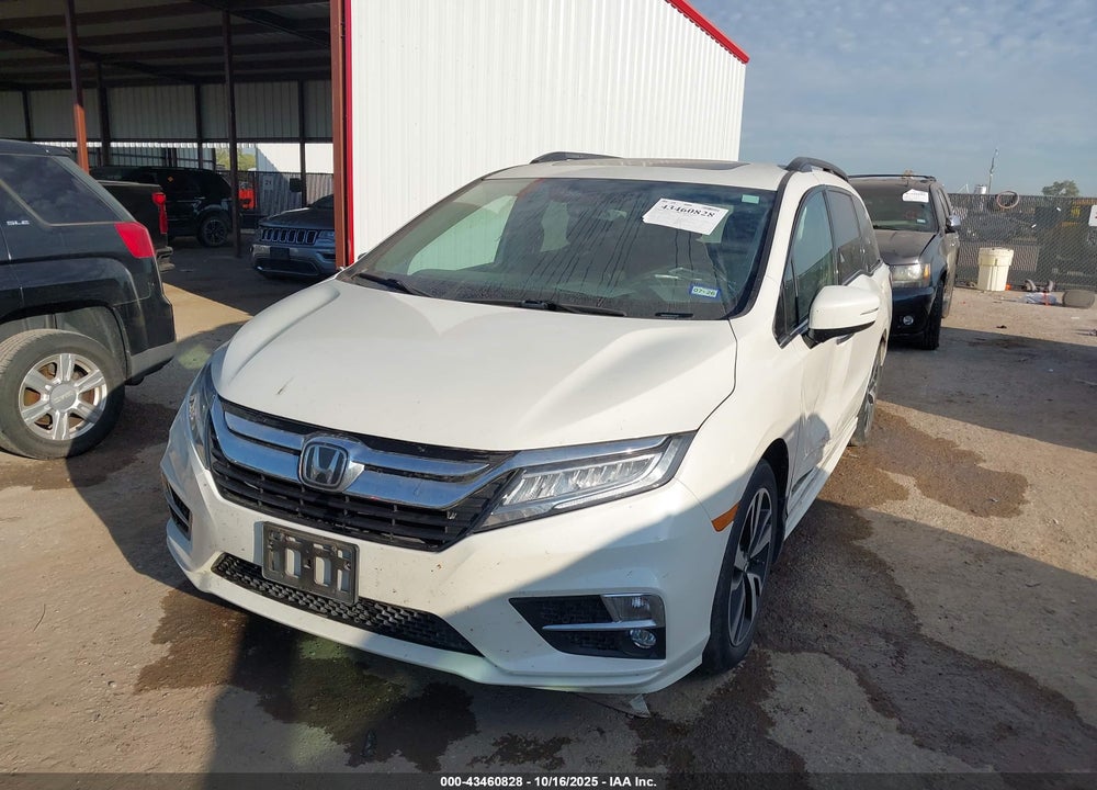 2018 HONDA ODYSSEY ELITE VIN: 5FNRL6H93JB021397