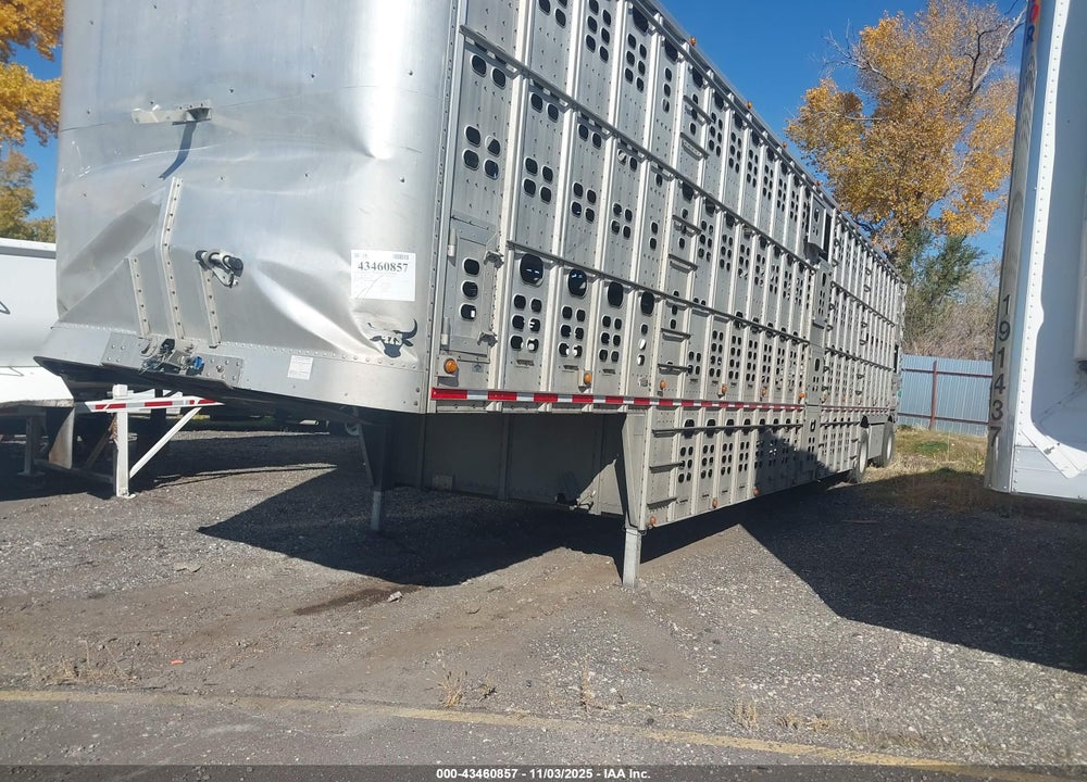 2007 WILSON TRAILER CO LIVESTOCK VIN: 1W1UMS2K97D533019