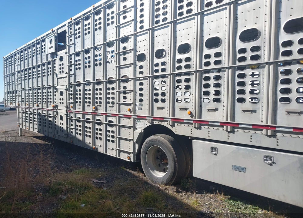 2007 WILSON TRAILER CO LIVESTOCK VIN: 1W1UMS2K97D533019