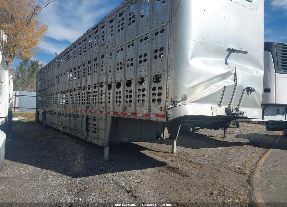 2007 WILSON TRAILER CO LIVESTOCK VIN: 1W1UMS2K97D533019