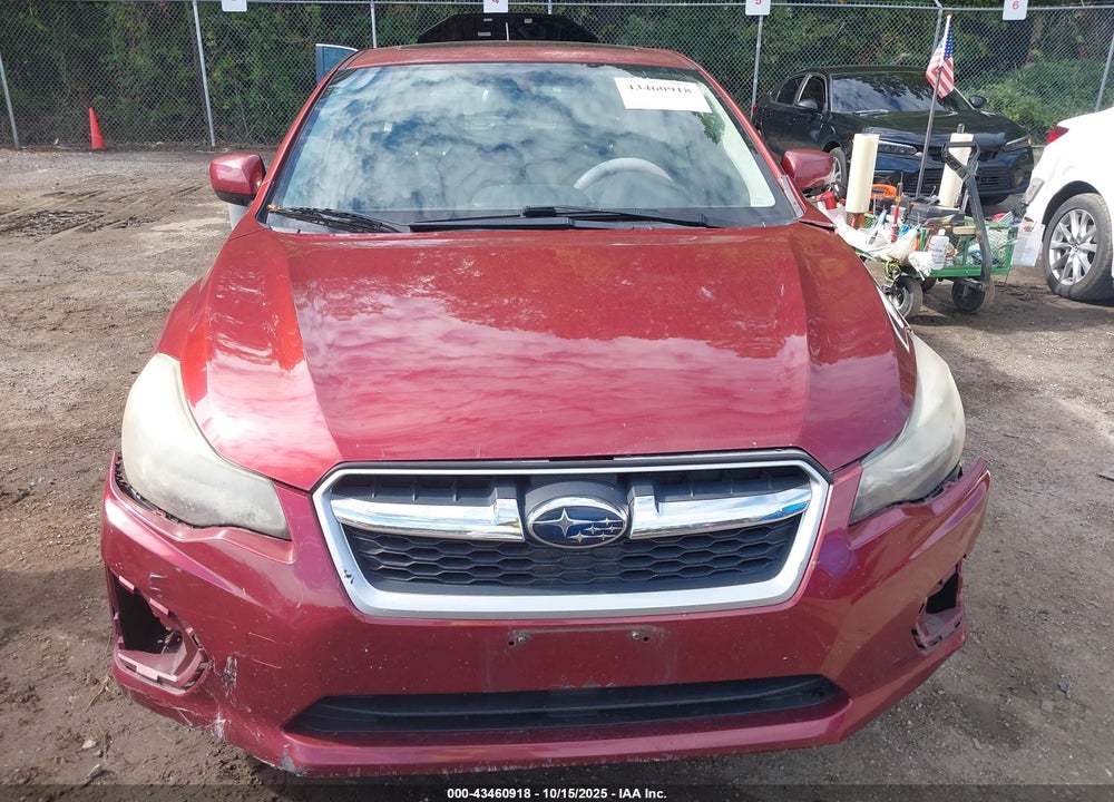 2014 SUBARU IMPREZA VIN: JF1GPAD66E8272503