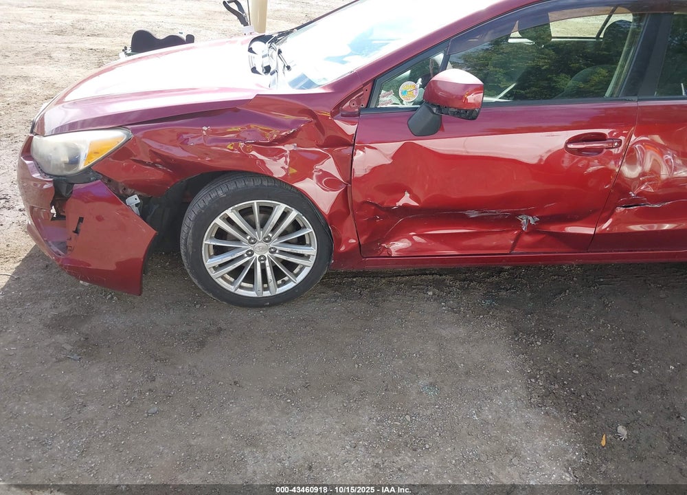 2014 SUBARU IMPREZA VIN: JF1GPAD66E8272503