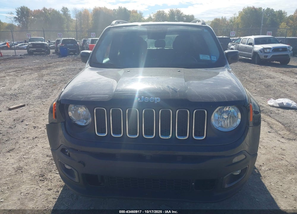 2016 JEEP RENEGADE LATITUDE VIN: ZACCJBBT5GPD78672