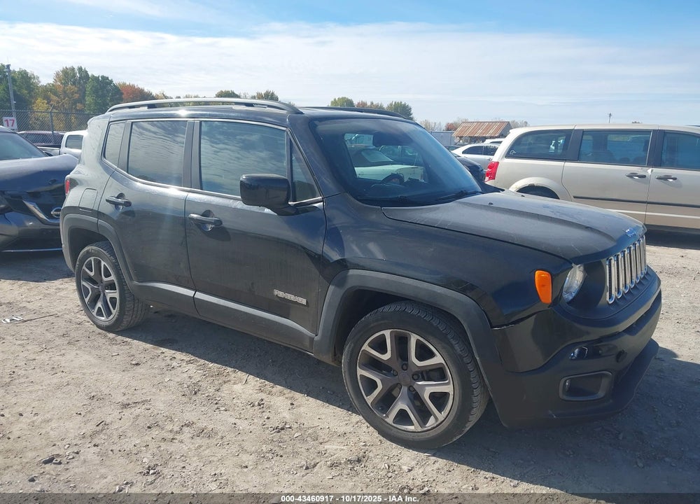 2016 JEEP RENEGADE LATITUDE VIN: ZACCJBBT5GPD78672