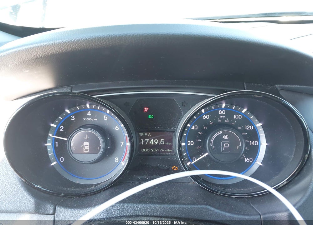 2013 HYUNDAI SONATA VIN: 5NPEB4AC5DH698839