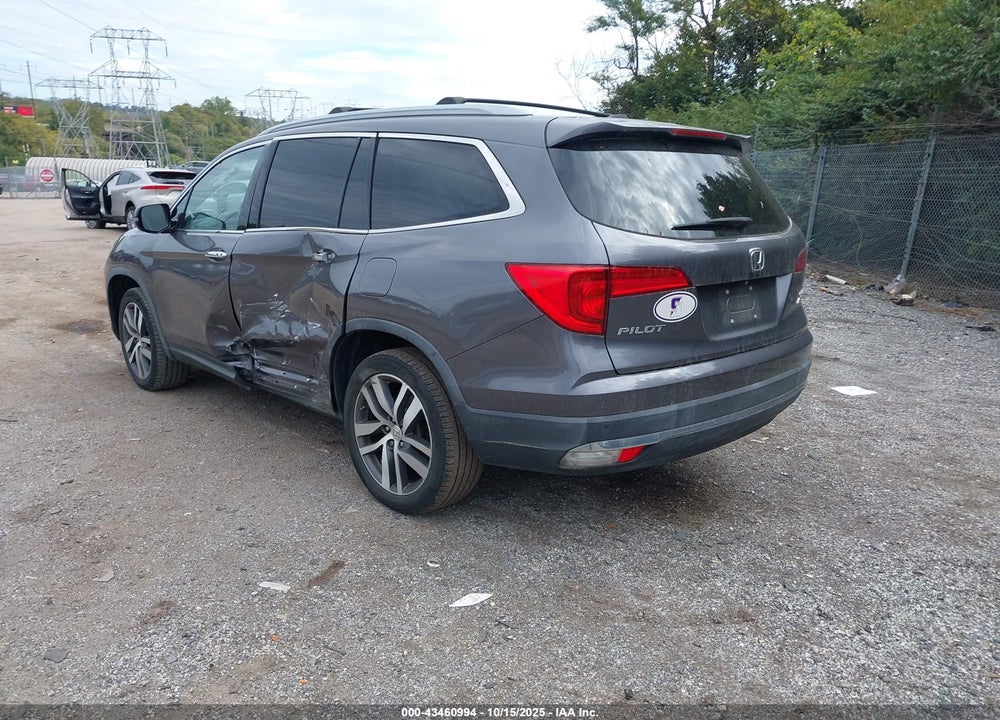 2018 HONDA PILOT ELITE VIN: 5FNYF6H03JB067445