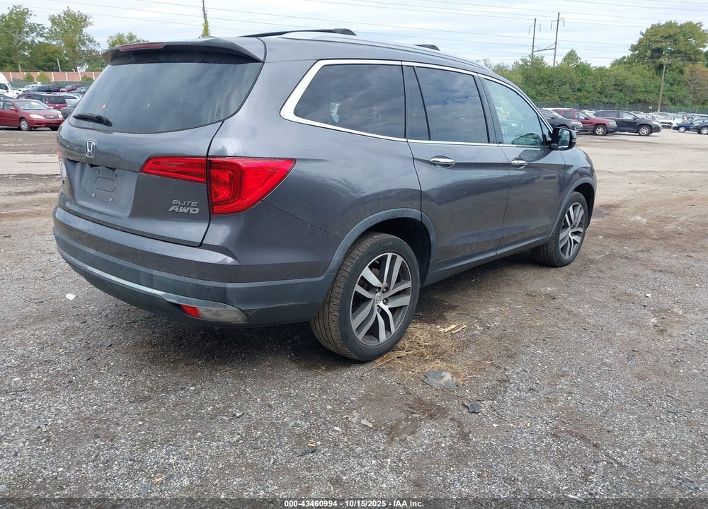 2018 HONDA PILOT ELITE VIN: 5FNYF6H03JB067445