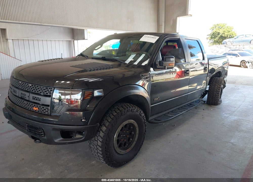 2014 FORD F-150 SVT RAPTOR VIN: 1FTFW1R63EFC23238