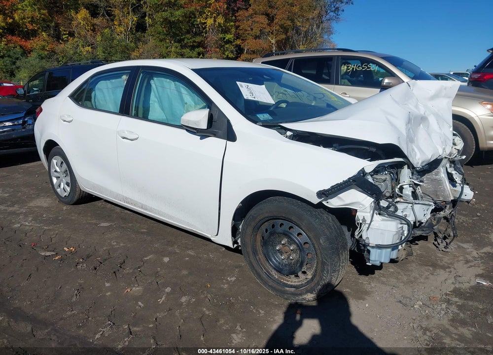 2017 TOYOTA COROLLA LE VIN: 2T1BURHE9HC814277