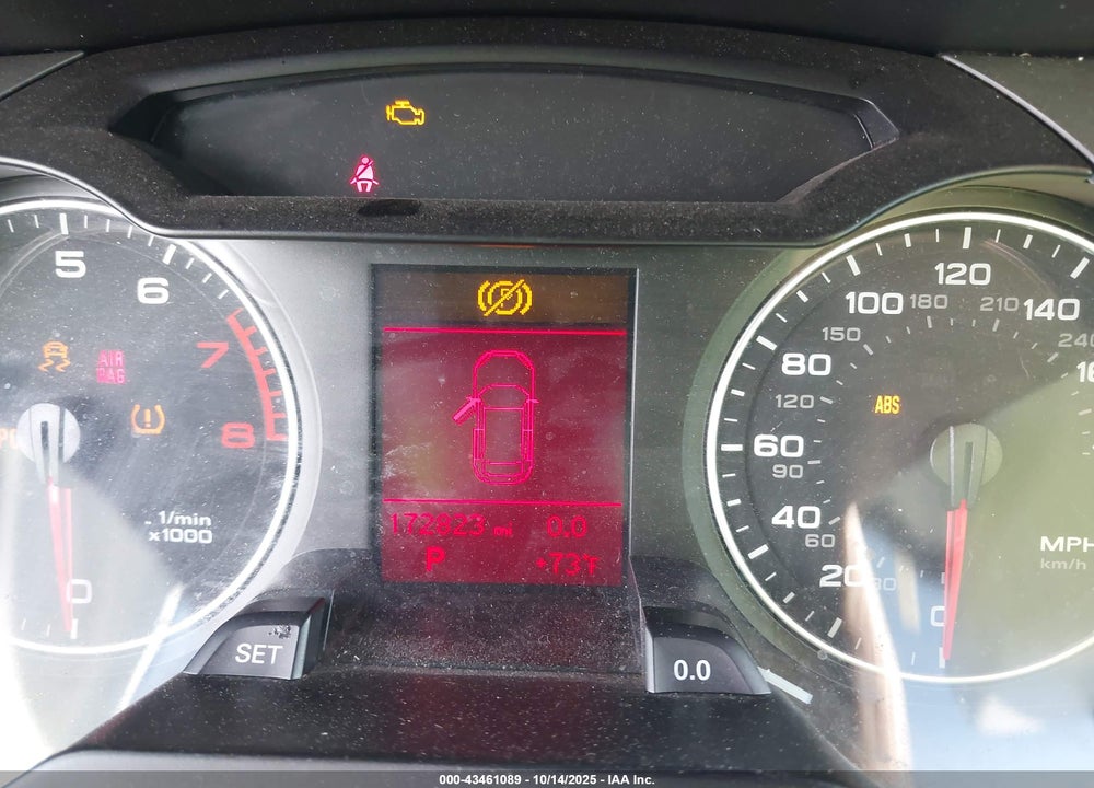 2012 AUDI A4 VIN: WAUSFAFL0CA113831