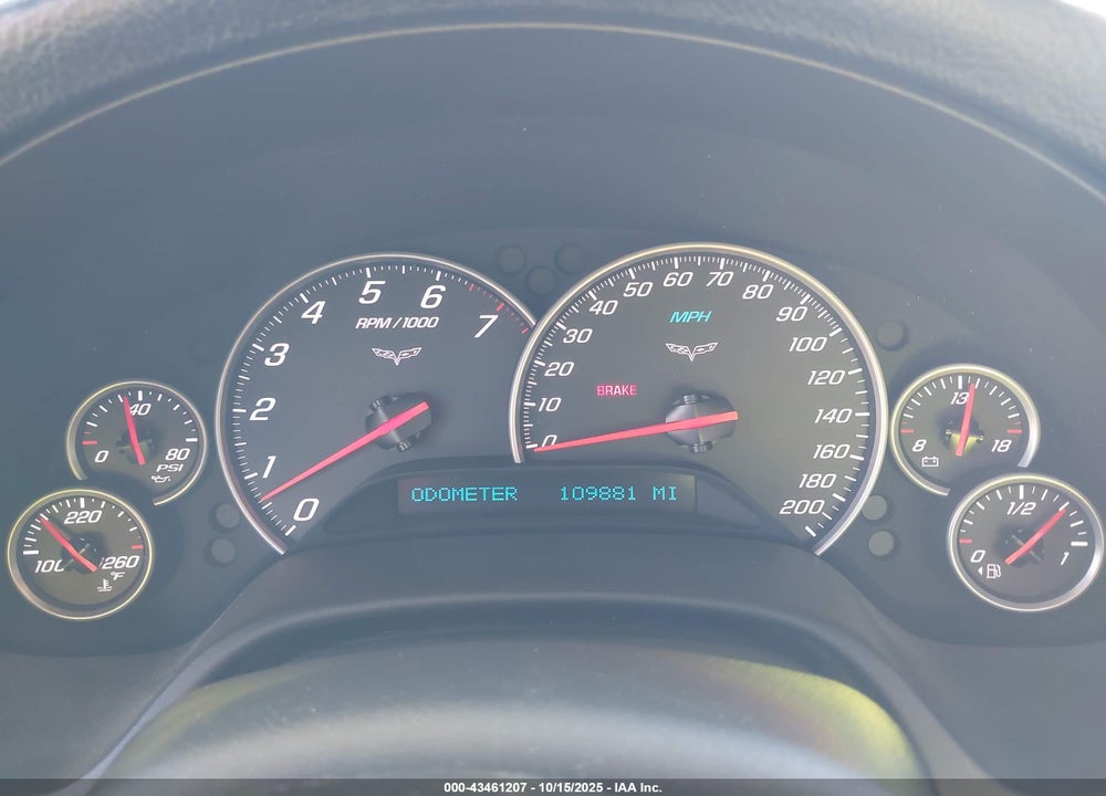 2005 CHEVROLET CORVETTE VIN: 1G1YY24U255115545
