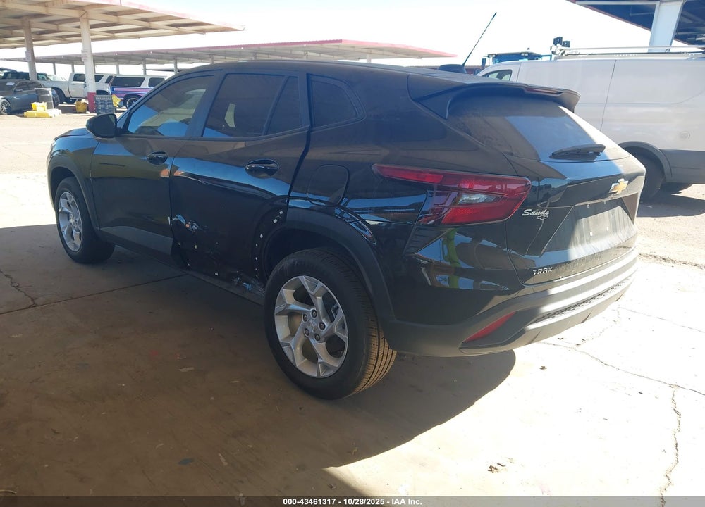 2025 CHEVROLET TRAX FWD LS VIN: KL77LFEP0SC143611