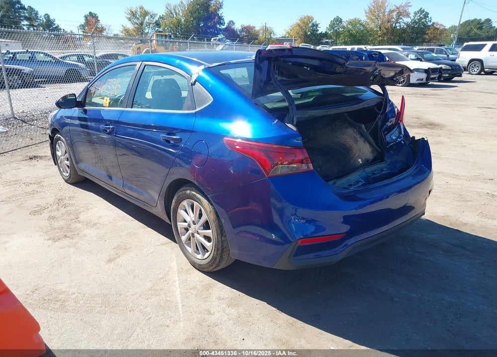 2021 HYUNDAI ACCENT SEL VIN: 3KPC24A63ME141238