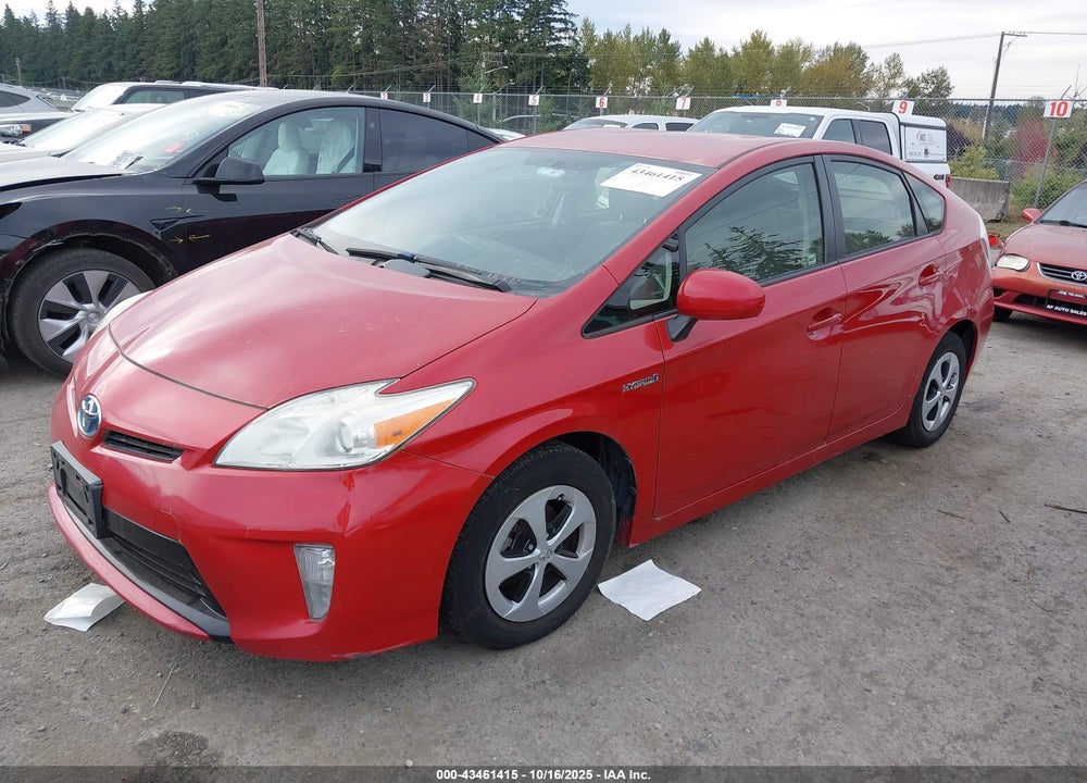 2013 TOYOTA PRIUS TWO VIN: JTDKN3DUXD5641917
