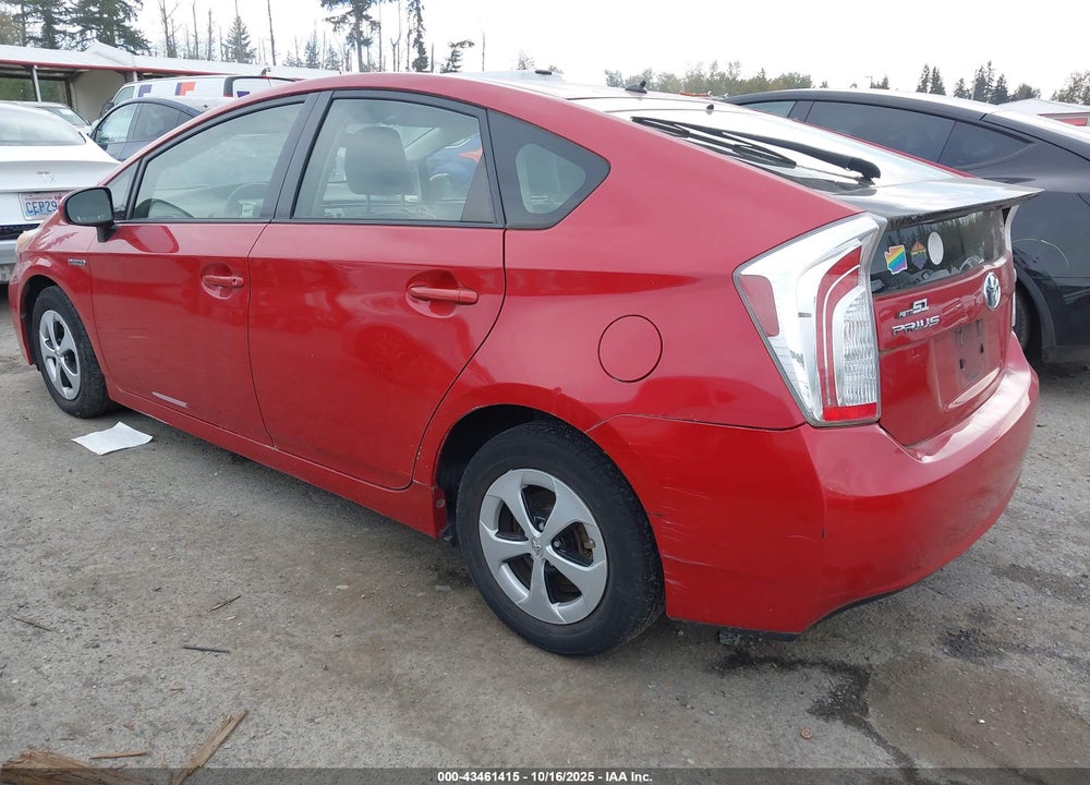 2013 TOYOTA PRIUS TWO VIN: JTDKN3DUXD5641917