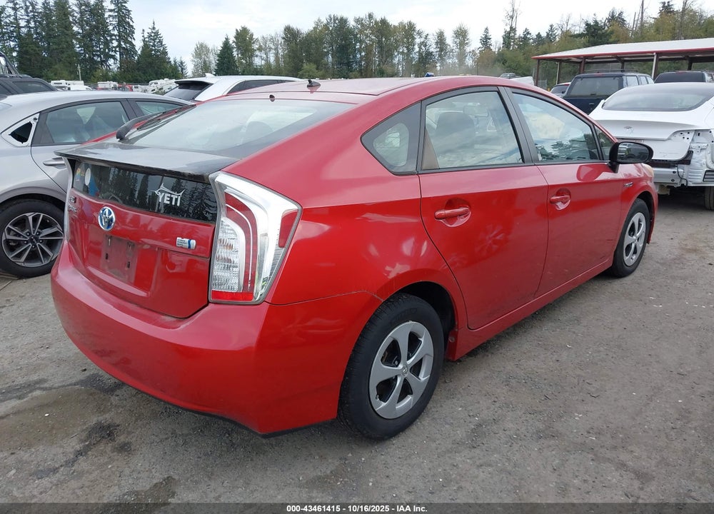 2013 TOYOTA PRIUS TWO VIN: JTDKN3DUXD5641917
