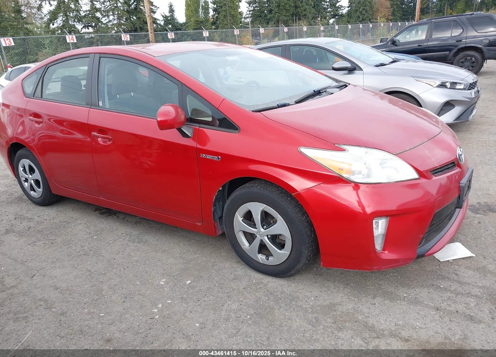 2013 TOYOTA PRIUS TWO VIN: JTDKN3DUXD5641917