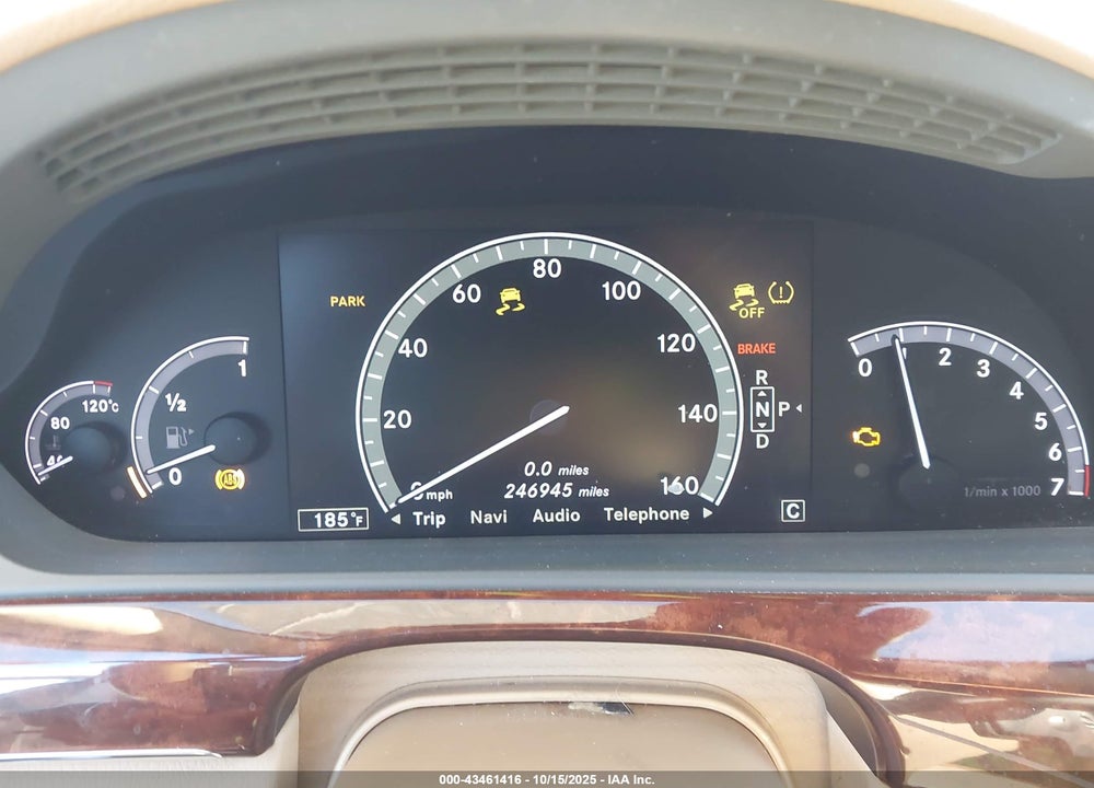 2010 MERCEDES-BENZ S 550 VIN: WDDNG7BB4AA346871