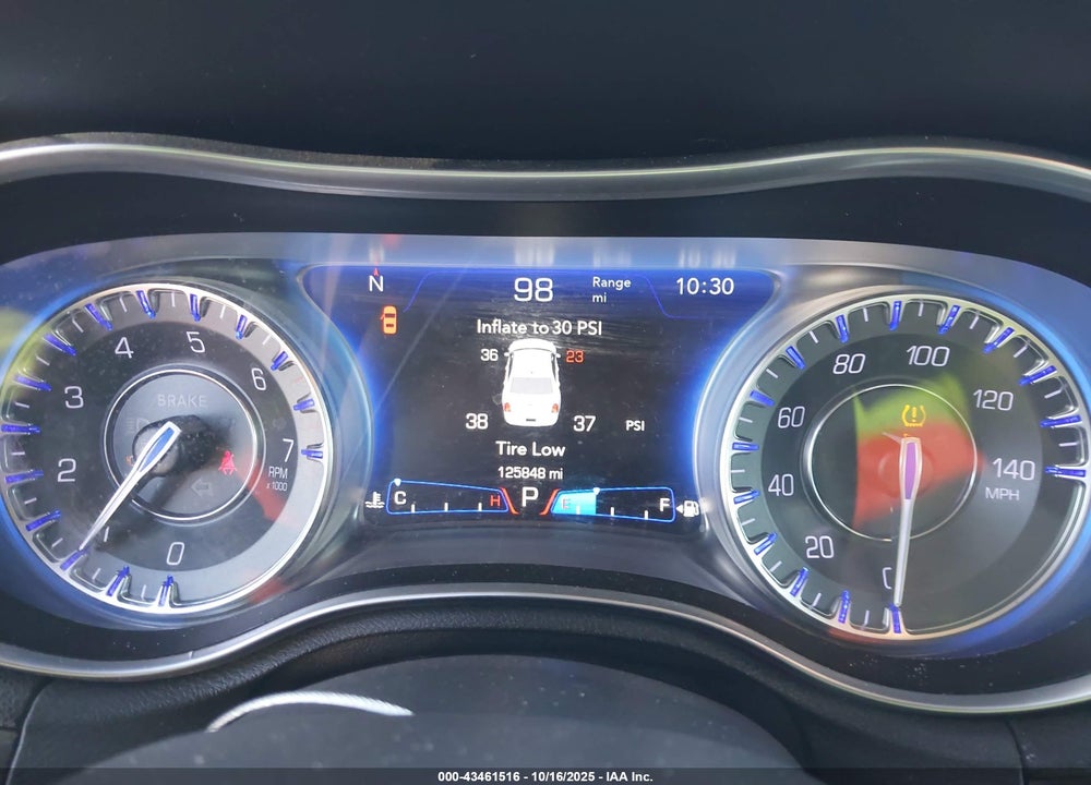 2016 CHRYSLER 300C VIN: 2C3CCAEG1GH135515