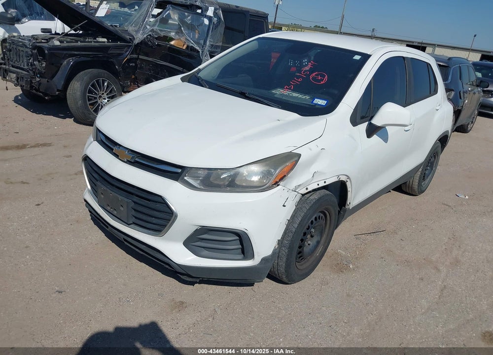 2017 CHEVROLET TRAX VIN: 3GNCJKSB7HL159110